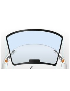 Parabrisas laminado verde Peugeot 205 cabrio