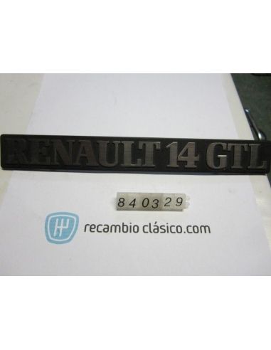 Anagrama emblema logo insignia Renault 14 GTL