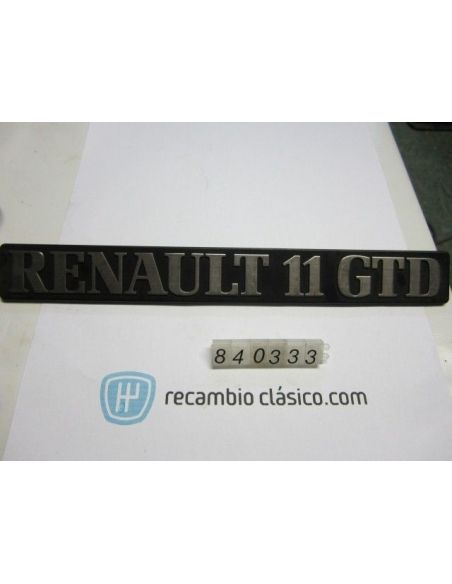 Comprar emblema Renault R11 GTD online al mejor precio