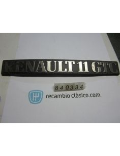 Anagrama emblema logo insignia Renault 11 GTC