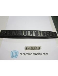 Comprar emblema Renault R11 GTL online | Recambio Clásico