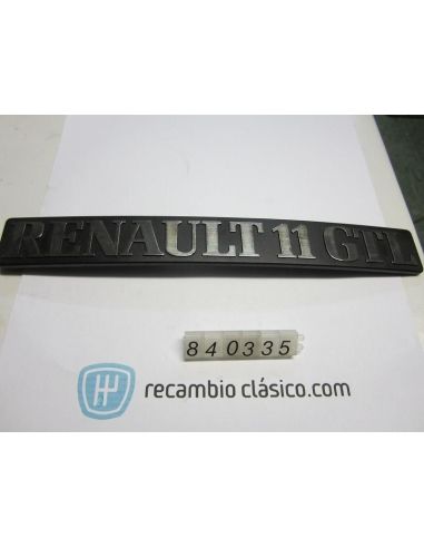 Anagrama emblema logo insignia Renault 11 GTL