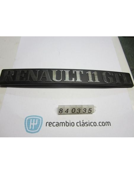 Anagrama emblema logo insignia Renault 11 GTL