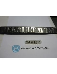 Anagrama emblema logo insignia Renault 11 TSE