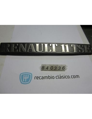 Anagrama emblema logo insignia Renault 11 TSE