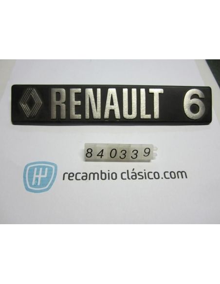 Anagrama emblema logo insignia Renault 6