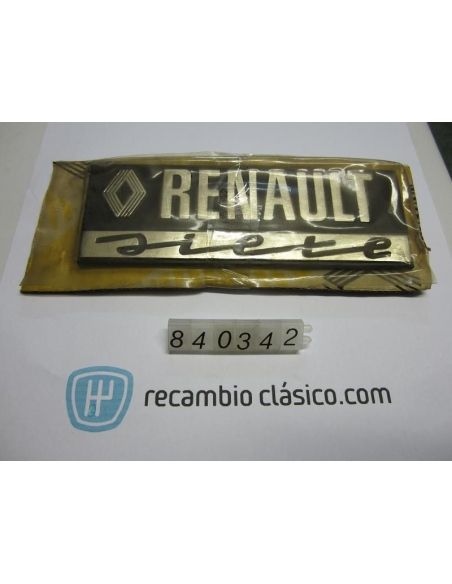 Anagrama emblema logo insignia Renault 7