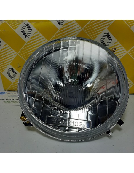Faro delantero blanco Renault 8, Renault 10