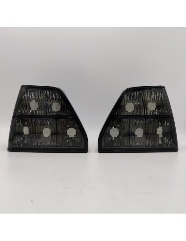 Juego pilotos intermitentes traseros oscuros Volkswagen Golf Mk2 191945111A 191945112
