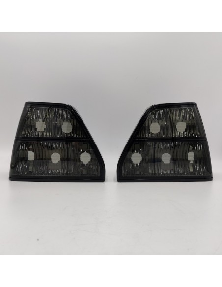 Juego pilotos intermitentes traseros oscuros Volkswagen Golf Mk2 191945111A 191945112