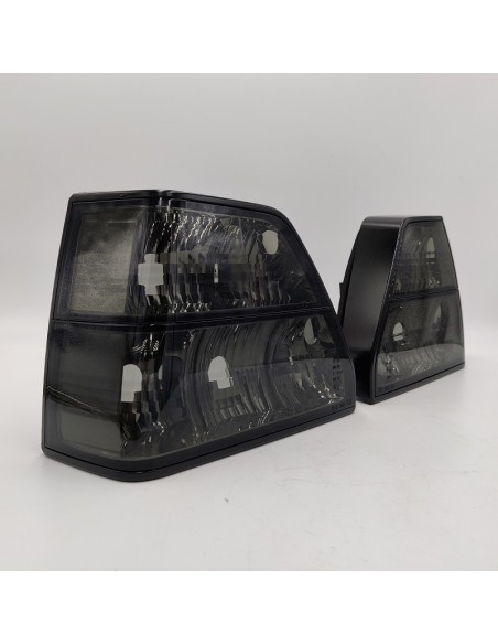 Juego pilotos intermitentes traseros oscuros Volkswagen Golf Mk2 191945111A 191945112