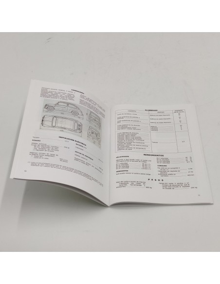 Manual uso y entretenimiento SEAT 600 D Berlina y SEAT 600 D Descapotable