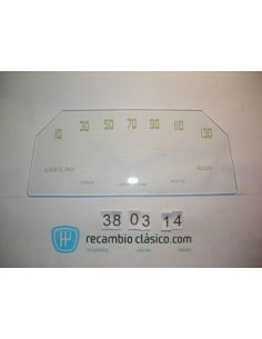 Vidrio cuadro instrumentos Renault Dauphine