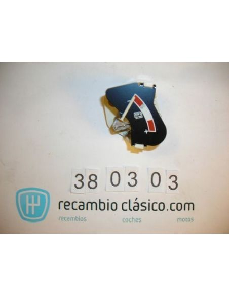 Indicador voltímetro Renault 5 antiguo