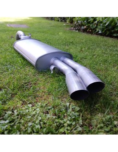 Silencioso trasero salida doble Volkswagen Golf II MK2 GTI 191253609AE