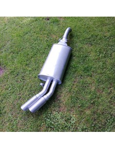 Silencioso trasero salida doble Volkswagen Golf II MK2 GTI 191253609AE 2