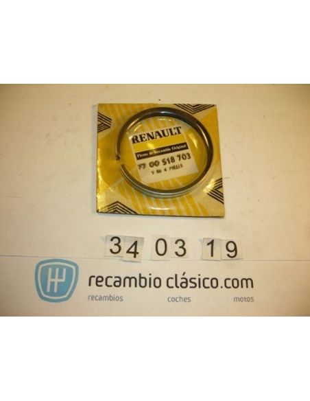 Juego segmentos rascadores Renault 5 Renault 6 950cc 7700518703