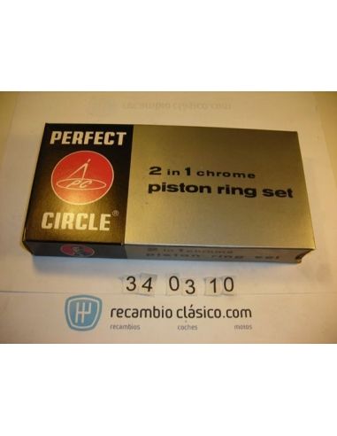 Juego de segmentos Renault 12 TS 1397cc PERFECT CIRCLE 42516