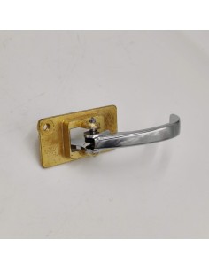 Manecilla interior apertura puerta Seat 600 E L cromada