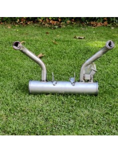 Silencioso Citroen 2CV 6, Dyane 6, Citroen 8, Mehari motor 602cc  AM18211D 2