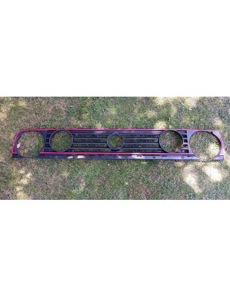 Rejilla calandra embellecedor rojo Volkswagen Golf GTI MK2 191853653F