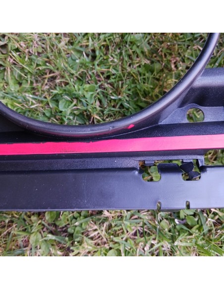 Rejilla calandra faro doble ribete rojo Volkswagen Golf MK2 GTI 191853653F con tara