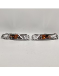 Kit pilotos intermitentes izquierdo y derecho cromado MAZDA MX5 NA desde 1990 hasta 1998 2