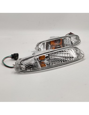 Kit pilotos intermitentes izquierdo y derecho cromado MAZDA MX5 NA desde 1990 hasta 1998