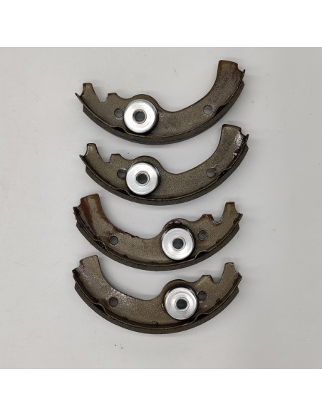 Juego de zapatas de freno delanteras y traseras SEAT 850 SE4162186