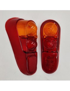 Juego de tulipas piloto trasero Renault 4 con intermitente superior