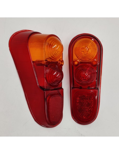 Juego de tulipas piloto trasero Renault 4 con intermitente superior