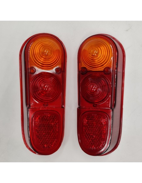 Juego de tulipas piloto intermitente derecho e izquierdo trasero Renault 4F 7702145100 7702145099