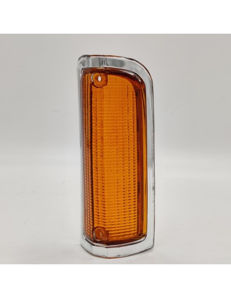 Tulipa intermitente delantera izquierda ámbar borde cromado Ford Taunus GXL L13 L16