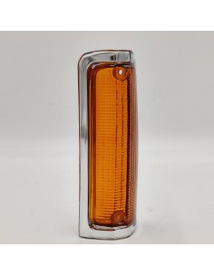 Tulipa intermitente delantera izquierda ámbar borde cromado Ford Taunus GXL L13 L16 2