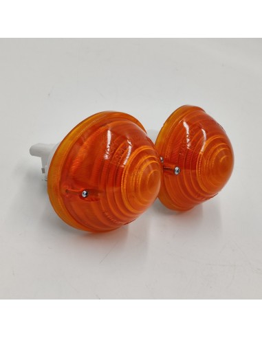 Juego piloto intermitente delantero izquierdo y derecho naranja SEAT 600 E, SEAT 600 L