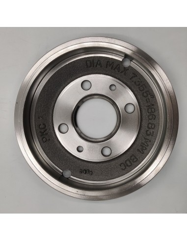 Tambor de freno delantero o trasero SEAT 600 D, SEAT 600 E, SEAT 600 L EA16500152 4243132030