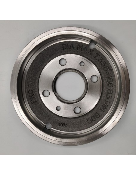 Tambor de freno delantero o trasero SEAT 600 D, SEAT 600 E, SEAT 600 L EA16500152 4243132030