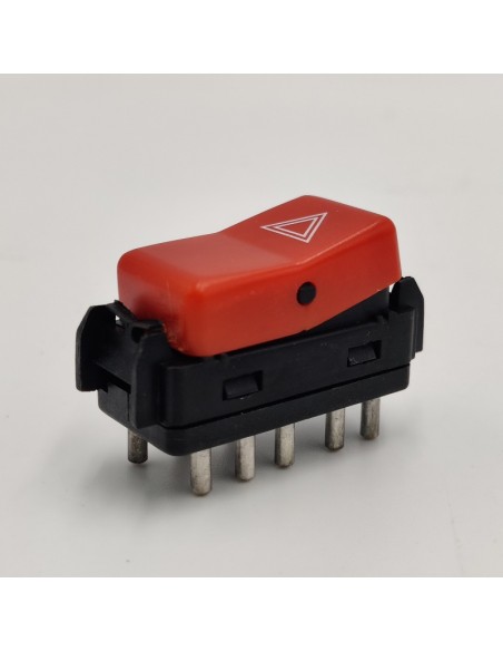 Botón interruptor de luces de emergencia Warning Mercedes-Benz W201 Mercedes-Benz W202 Mercedes-Benz W124 1248200110