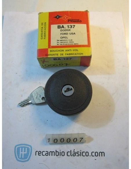 Tapón depósito Ford USA Ford BROUGHAM, Ford ELITE, FAIRLANE, Ford FALCON, Ford GALAXY, Ford LTD, Ford TORINO Ford THUNDERBIRD