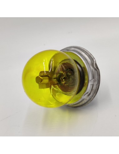 Lampara amarilla europea 6 voltios 45/40W