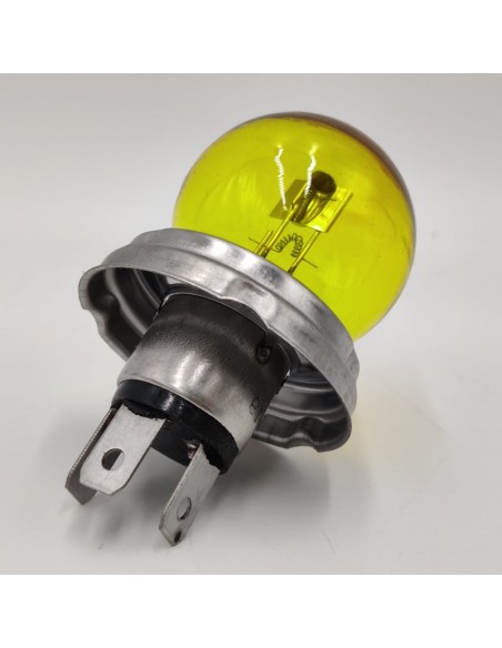 Lampara amarilla europea 6 voltios 45/40W