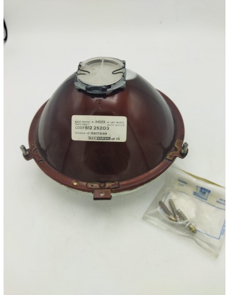 Faro delantero Peugeot 203 403  MARCHAL 195MM H1+H1