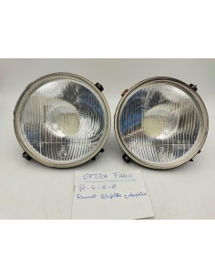 Juego faros delanteros Renault 4 Renault 6 Renault 8 Renault Estafette Renault Dauphine 7701348113 Marchal