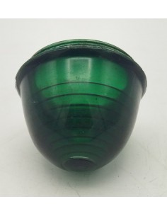 Tulipa ovalada verde piloto redondo camión, autobús Rosca fina 55mm 2