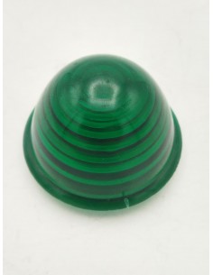 Tulipa ovalada verde piloto redondo camión, autobús Rosca fina 45mm
