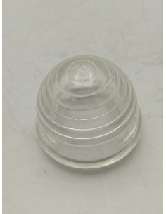 Tulipa ovalada blanca piloto redondo camión, autobús Rosca fina 55mm