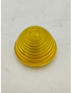 Tulipa ovalada ámbar piloto redondo camión, autobús Rosca fina 45mm