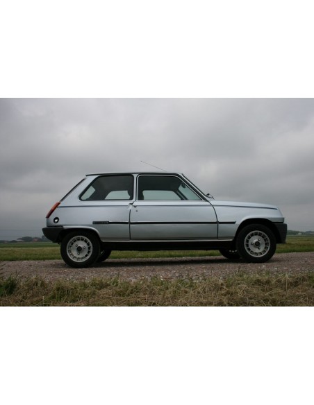 Moldura adhesiva lateral carrocería Renault 5 Moldura adhesiva lateral carrocería Renault 5