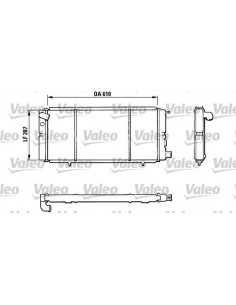 Radiador Peugeot 205 Diesel 2