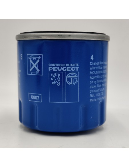 Filtro aceite MANN Peugeot 205, Peugeot 309